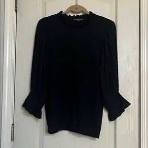 Sexy Black sweater blouse